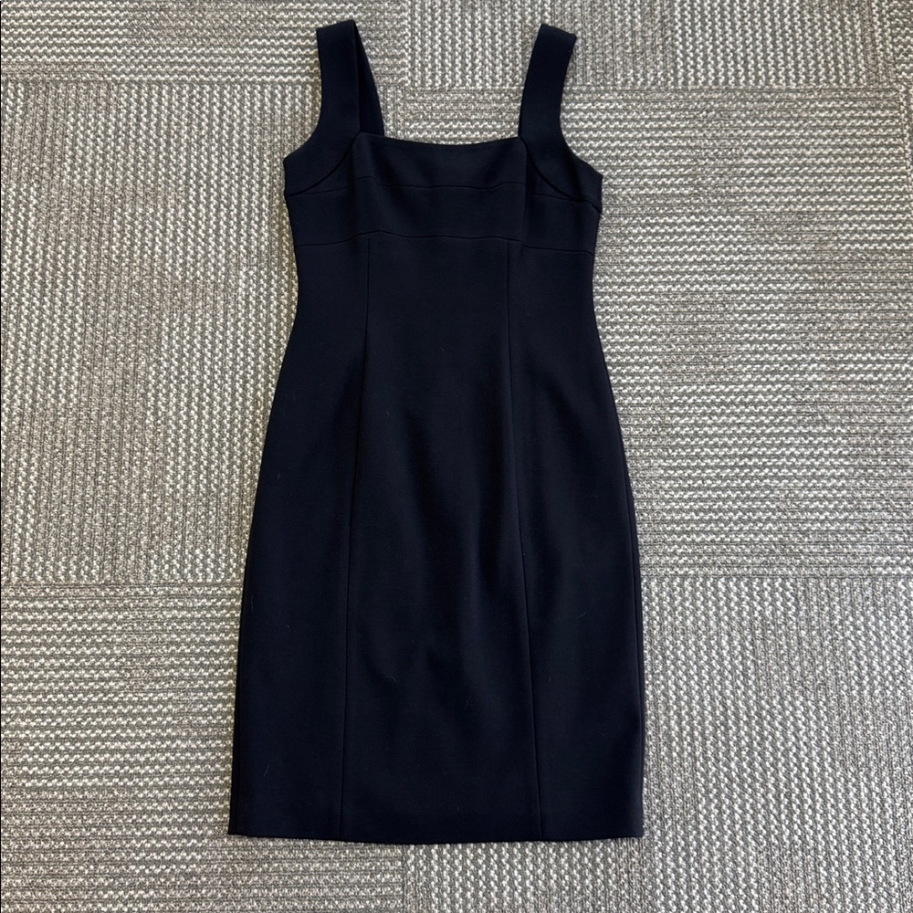 Worth New York Black Sleeveless Sheath Dress, size 2
